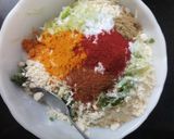 A picture of step 2 of Maggi fritters.