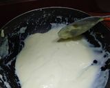 A picture of step 2 of Milk burfi.