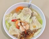 Hình bước làm 2 của món Định lượng làm nhân hoành thánh