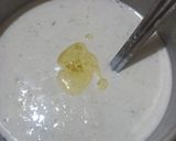 A picture of step 5 of Farali Handvo.