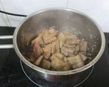 Hình bước làm 4 của món Sườn chay kho sả