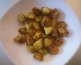A picture of step 2 of Fluffy's Bombay potatoes.