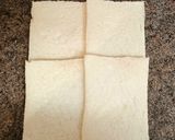 A picture of step 1 of Snack rolls from toasted bread.