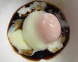 Hình bước làm 3 của món Tamago Onsen(trứng chần kiểu Nhật)