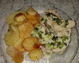 Foto del paso 4 de la receta: Solomillo al verdeo con papas al horno