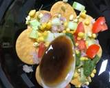 Sprouts with papdi Bhel recipe step 4 photo