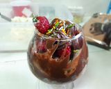A picture of step 6 of Ice cream and Berry Parfait.