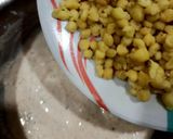 A picture of step 3 of Boondi Raita.