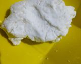 A picture of step 2 of Sabudana Rasgulla.