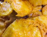 A picture of step 4 of Aloo Ke Pakoray.