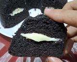 Foto langkah ke 4 dari resep Bolu ketan hitam keju lumer.