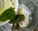 A picture of step 3 of Malai Boti😋.