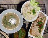 รูปขั้นตอนการทำที่ 12 ของ ข้าวมันไก่สิงคโปร์ 🇸🇬 (ฉบับตัวผมเองนะครับ) น้ำจิ้มซีฟู้ดเต้าเจี้ยว Singapore Chicken Rice