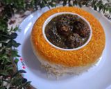 عکس مرحله 9 از دستور خورشت آلو اسفناج با گوشت قلقلی😋