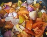 A picture of step 1 of Shahi Paneer.