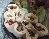 Gambar langkah 4 resipi Sandwich sushi telur puyuh rebus #iladila.