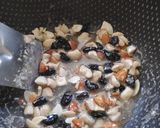 A picture of step 3 of Dry fruit Chikki.