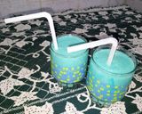 A picture of step 2 of Turquoise Tango.