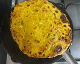 A picture of step 5 of Raw & Ripe Mango 🥭 Thepla With Barley Flour.