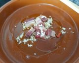 Foto del paso 1 de la receta: Alcachofas con panceta al parmesano