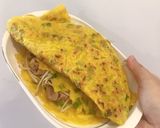Hình bước làm 5 của món Bánh Xèo Miền Nam