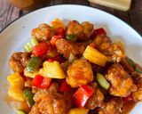 Foto langkah ke 6 dari resep Ayam Kuluyuk | Ikan Asam Manis | Sweet Sour Pork & Tips.