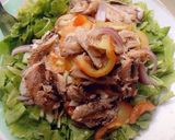 A picture of step 1 of Fish salad.