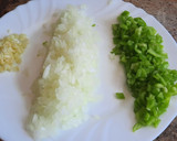 Foto del paso 2 de la receta: Salsa verde "A mi bola" con merluza cocida