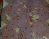 Foto del paso 4 de la receta: Pionono Salado de Salchichón Primavera Queso y Huevo rallado😀👅