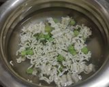 A picture of step 1 of Maggi burger tikki/cutlet.