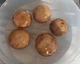 Foto del paso 3 de la receta Champiñones rellenos de jamón gratinados
