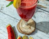 A picture of step 4 of Watermelon Detox Drink.
