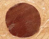A picture of step 9 of Chocolate Melon Pan (Using Bread Machine).