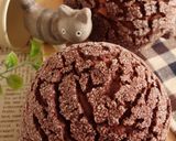 A picture of step 22 of Chocolate Melon Pan (Using Bread Machine).
