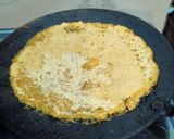 A picture of step 2 of Corn chilla.