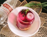 A picture of step 4 of Instant Onion 😋Beetroot pickle (white Wine vinegar instant onion pickle).