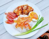 รูปขั้นตอนการทำที่ 7 ของ ข้าวหมูกรอบ จำเป็น ด้วยหม้ออบลมร้อน และวัตถุดิบที่หาได้ในครัว