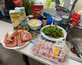 Foto del paso 8 de la receta: Paella mixta de pollo y gambones