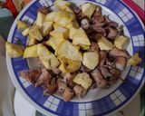 Foto langkah ke 2 dari resep 1. Tumis pedas cumi tahu.