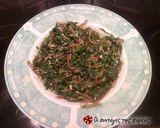 A picture of step 5 of Purslane salad.