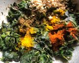 A picture of step 3 of Methi Dumplings.