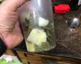 Foto del paso 1 de la receta: Puré de patata y judía con chuletas de cordero a la plancha con aroma de tomillo