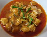 A picture of step 4 of Panang Chicken Curry.