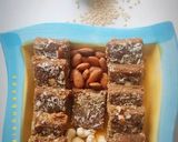 A picture of step 6 of Urad Daal Burfi/ Black Gram Burfi / Adadiyapaak.