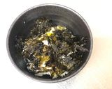 A picture of step 2 of Japanese Tea Rice.