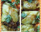 A picture of step 8 of Stuffed patta gobhi.