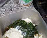 Foto del paso 6 de la receta: Tarta de espinaca y pollo cremosa