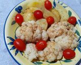 Foto del paso 7 de la receta Coliflor con patatas hervidas y vinagreta