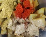 A picture of step 14 of Sindhi Breakfast Thali.