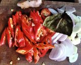 Foto langkah ke 1 dari resep Tumis Sawi Putih dan tahu.